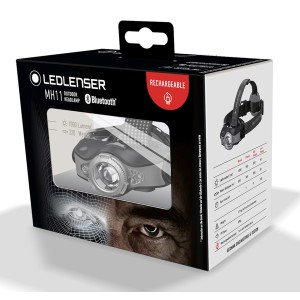 Latarka czołowa Ledlenser MH11 czarna