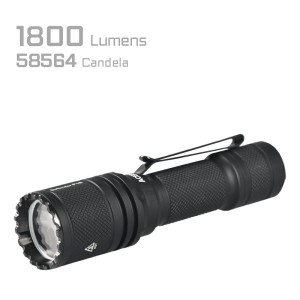 Latarka AceBeam P16 Black 1800 lm USB-C