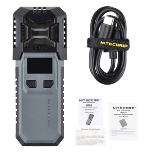 Odstraszacz komarów 2w1 Nitecore EMR10 czarny