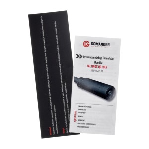 Tłumik do broni Gomander Tactinox L 5,56 mm QD-Lock M26x1,5