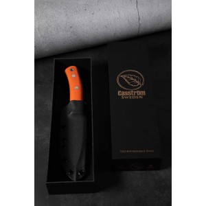 Nóż Casström No.10 SFK Orange G10 14C28N Kydex