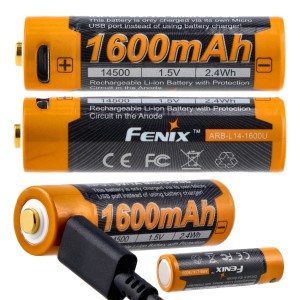 Akumulator Fenix USB ARB-L14U (14500 1600 mAh 1,5 V)