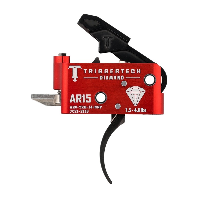 Spust Triggertech AR15 Diamond Pro Curved - język spustowy wygięty - Two Stage