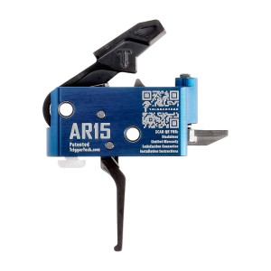Spust Triggertech AR15 Diamond PVD Black Flat- język spustowy prosty - Single Stage