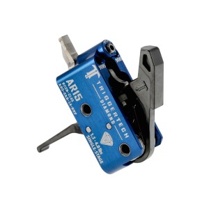 Spust Triggertech AR15 Diamond PVD Black Flat- język spustowy prosty - Single Stage