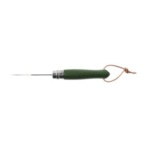 Nóż Opinel Colorama 08 inox grab khaki z rzemieniem