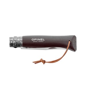 Nóż składany Opinel Colorama 08 inox grab brązowy