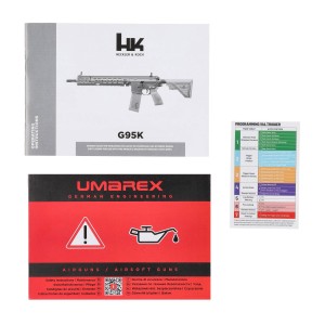 Replika karabinek ASG H&K Heckler&Koch G95K 6 mm zielono-brązowa, full auto, elektryczna