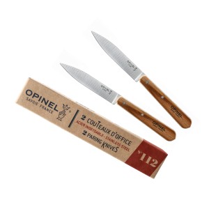 Zestaw noży kuchennych Opinel 112 Paring Knife natural 2 szt.