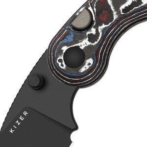 Nóż Kizer Microbe Fat Carbon M390