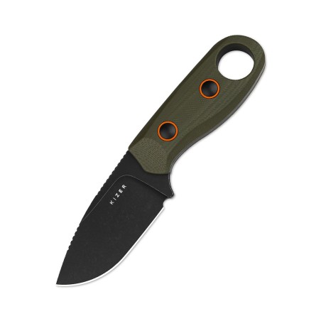 Nóż Kizer Fixed Beaver Olive Green G10 D2