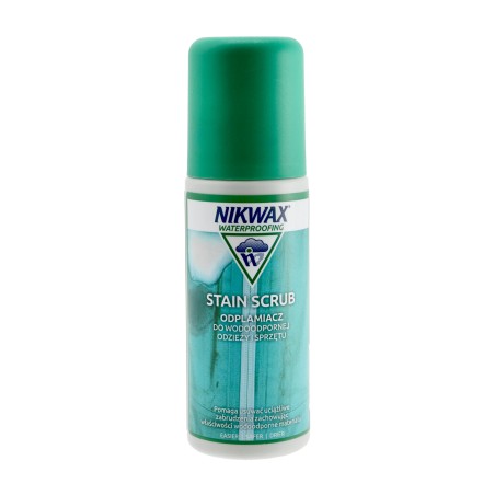 Nikwax Stain Srub odplamiacz do wodoodpornej odzieży i sprzętu Nikwax 125 ml