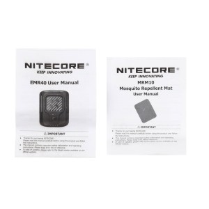 Odstraszacz komarów Nitecore EMR40 czarny
