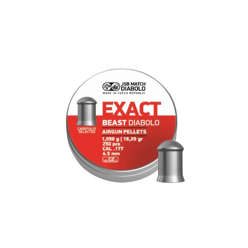 Śrut diabolo JSB Exact Beast 4,52 mm 250 szt.