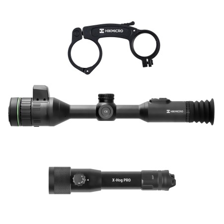 Celownik noktowizyjny noktowizor HIKMICRO Alpex 4K LRF + iluminator laserowy X-hog Pro 850/940 nm