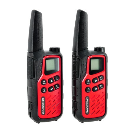 Krótkofalówki PMR Baofeng BF-25E Red Twin 2 szt.