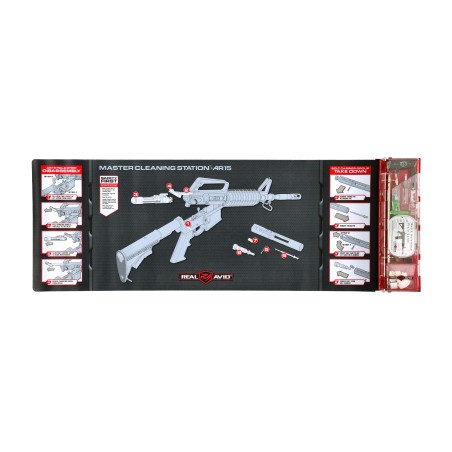 Mata rusznikarska Real Avid z zestawm narzędzi Master Cleaning Station AR-15 AVMCS-AR