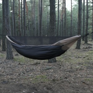 Podpinka Underquilt TigerWood Marra 2.0 Climashield Apex 4.0 200 cm, czarna