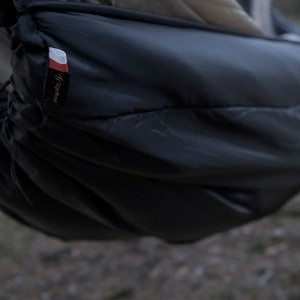Podpinka Underquilt TigerWood Marra 2.0 Climashield Apex 4.0 200 cm, czarna