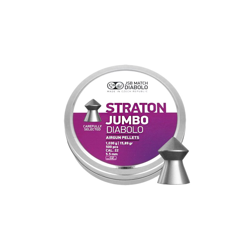 Śrut diabolo JSB Jumbo Straton 5,50 mm 500 szt.