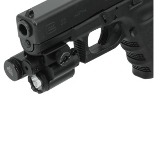 Latarka z laserem na broń Leapers UTG Sub-Compact Light/ Red Laser Combo