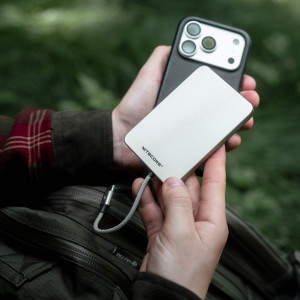 Ładowarka powerbank Nitecore Pocket 5 titanium gray