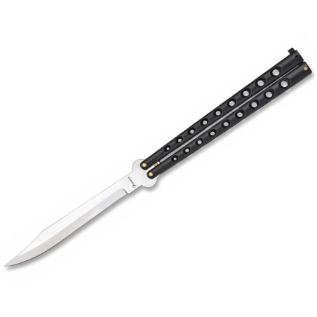 Nóż Albainox 02052-N Butterfly Zamak Black Large