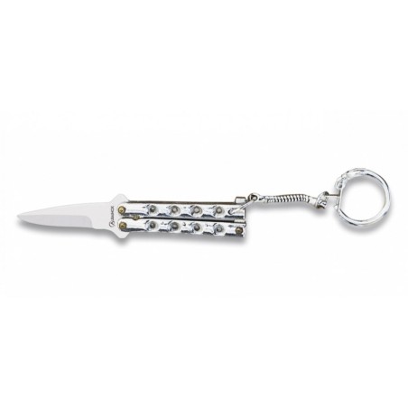 Nóż Brelok Albainox 02056-C Balisong Zamak Chrome