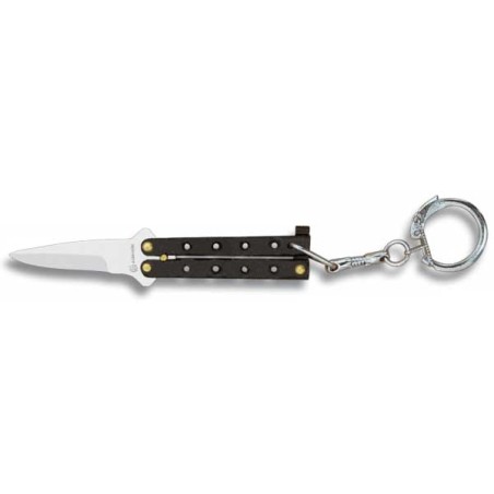 Nóż Brelok Albainox 02056-N Balisong Zamak Black