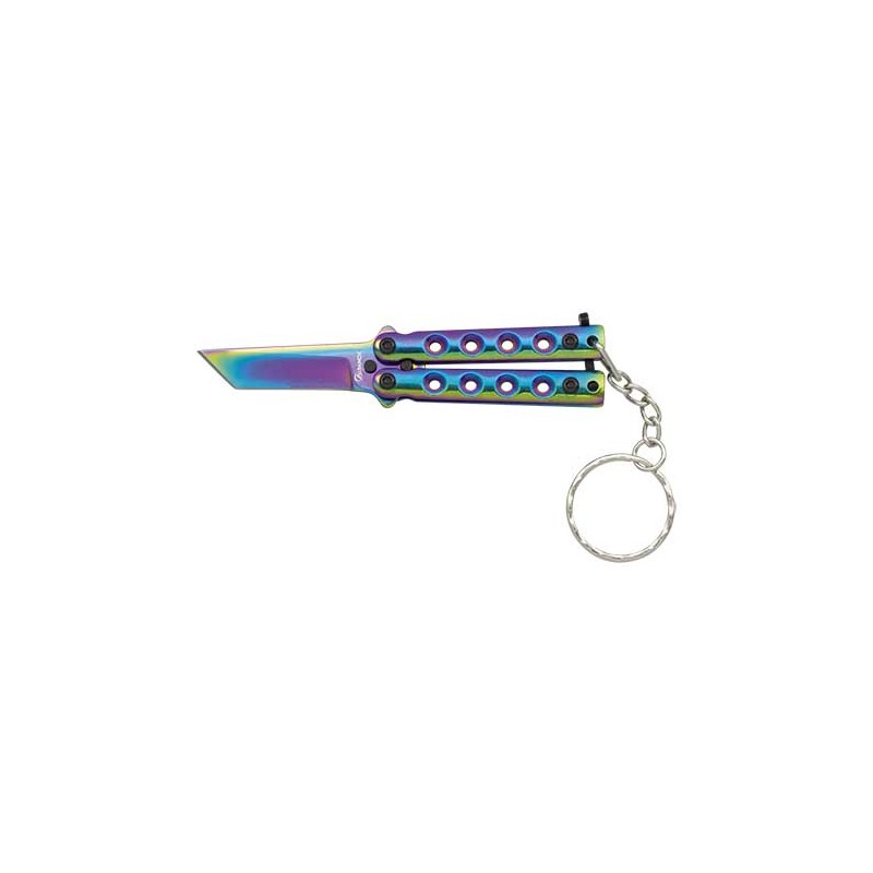 Nóż Brelok Albainox 02246 Balisong Colourful