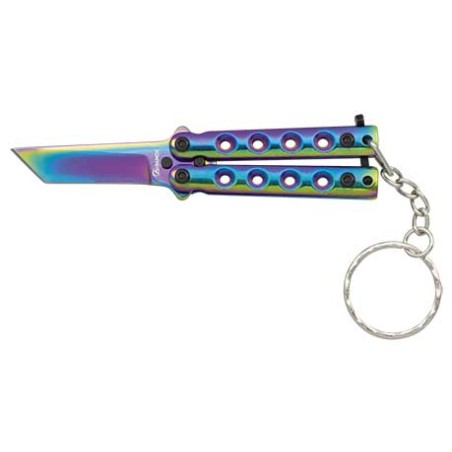 Nóż Brelok Albainox 02246 Balisong Colourful