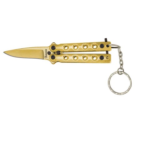 Nóż Brelok Albainox 02248 Balisong Gold