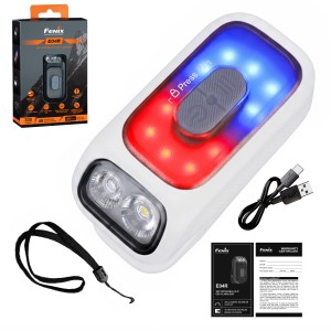 Latarka LED Fenix E04R biała