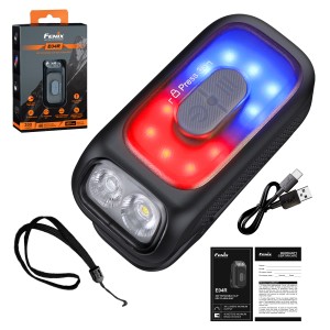Latarka LED Fenix E04R czarna