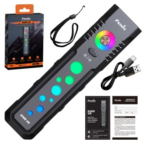 Latarka LED Fenix E08R UE czarna