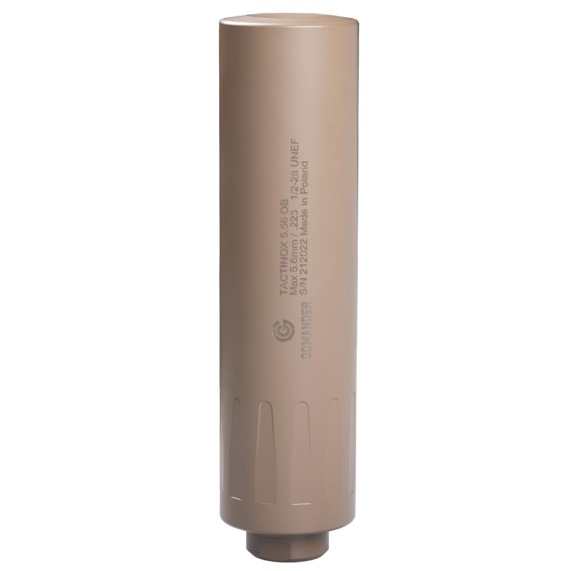 Tłumik do broni Gomander Tactinox DT 5,56 mm 1/2x28 UNEF FDE