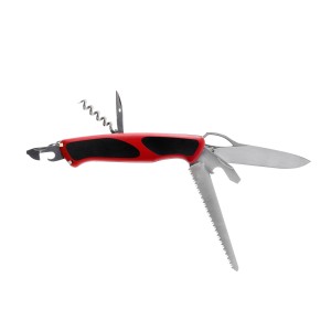Scyzoryk Victorinox Ranger 79 M Grip 0.9563.MC czerwono-czarny