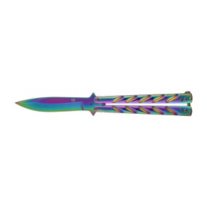 Nóż Magnum Balisong Rainbow 06EX401
