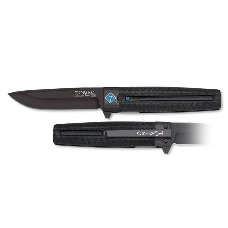 Nóż Tokisu 25018 CNC DP D2 All Black