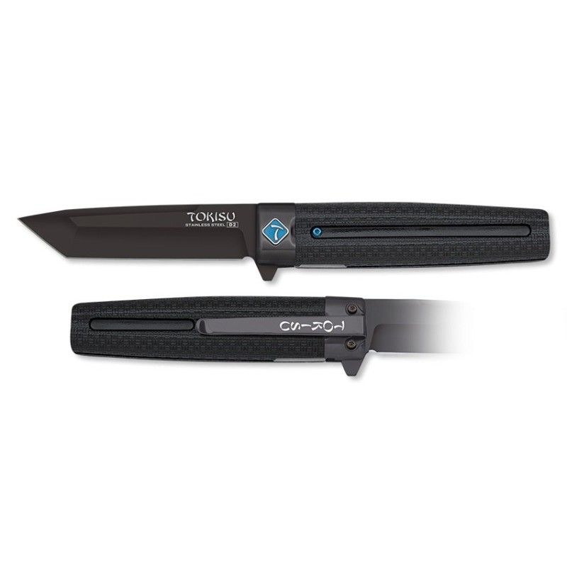 Nóż Tokisu 25019 CNC Tanto D2 All Black