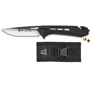 Nóż K25 25242 Tactical CNC XL Black G10