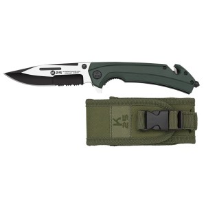 Nóż K25 25235 Tactical Green G10, Serr