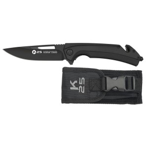 Nóż K25 25236 Tactical Black G10