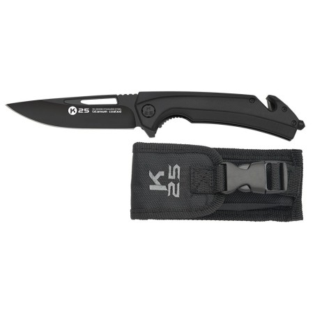 Nóż K25 25236 Tactical Black G10