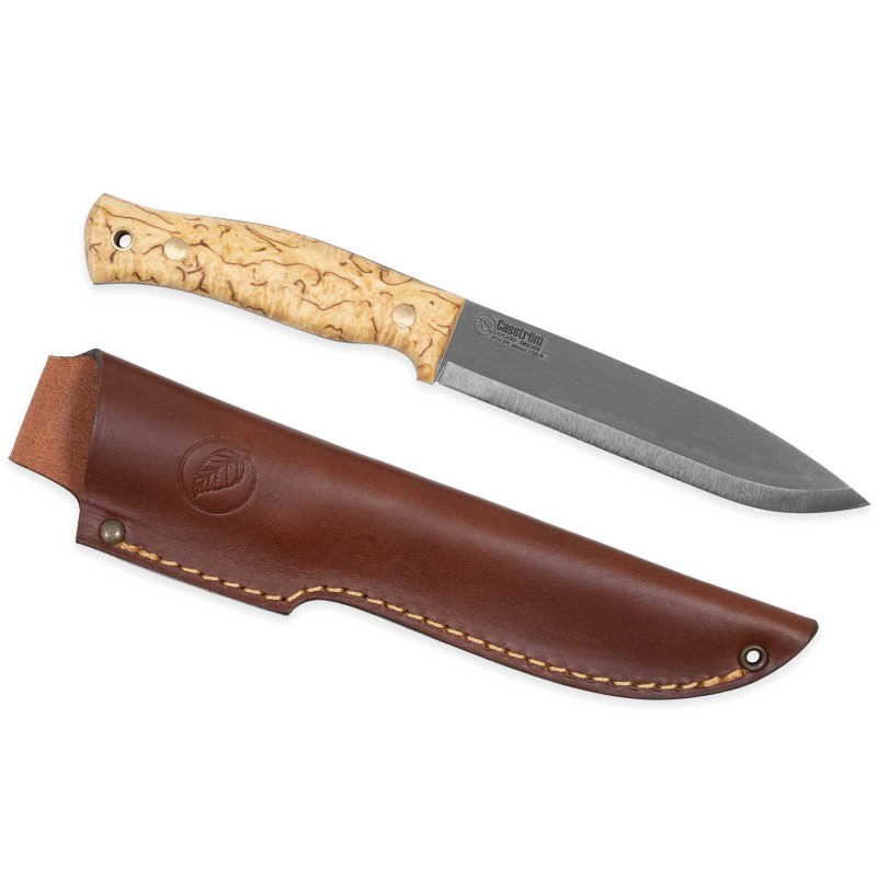 Nóż Casström No.14 SFK Curly Birch A8 Mod