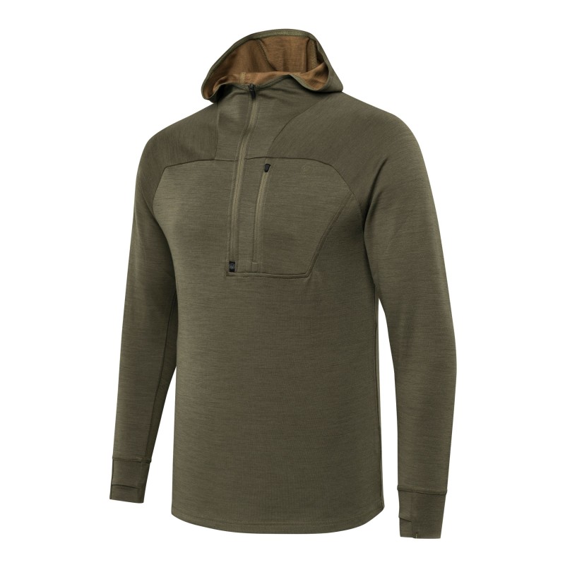 Bluza Beretta Apollo Merino Hoodie, zielona