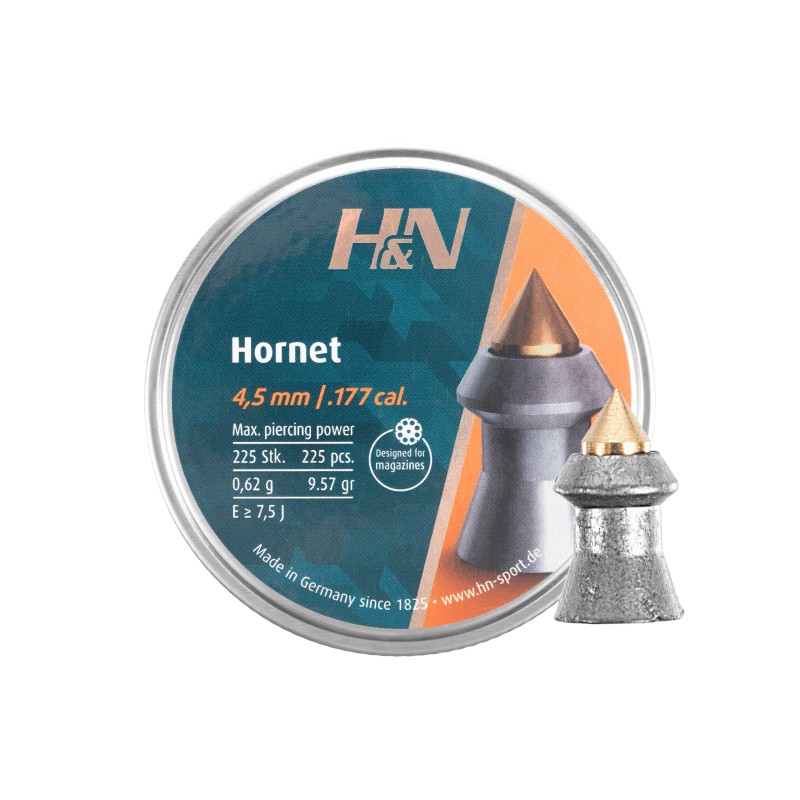 Śrut diabolo H&N Hornet 4,5 mm 225 szt.