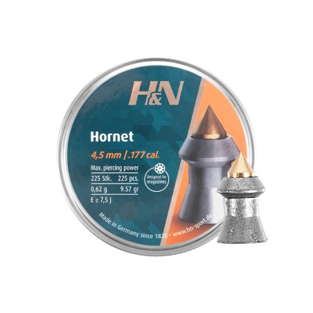 Śrut diabolo H&N Hornet 4,5 mm 225 szt.