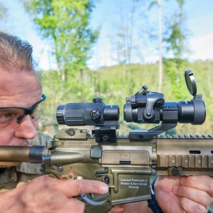 Zestaw kolimator Umarex MPS 3 (4 MOA) z powiększalnikiem 3x