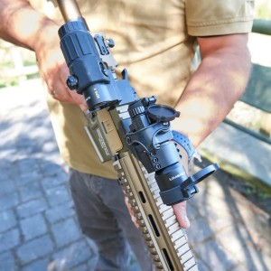 Zestaw kolimator Umarex MPS 3 (4 MOA) z powiększalnikiem 3x